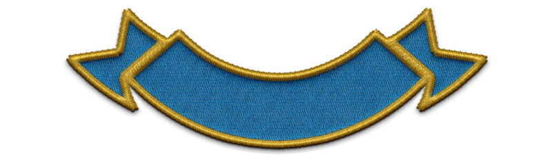 ribbon embroidery for background.  Blue ribbon embroidery,