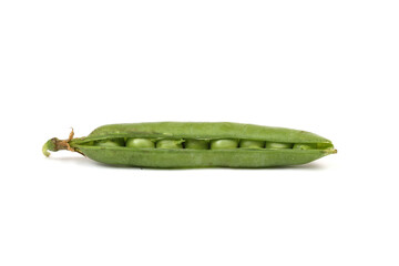 Green peas in closeup