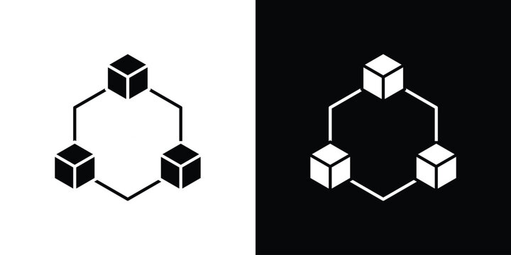 Modules icon &ndash; stock vector 10 eps.