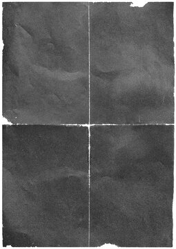 Large halftone vintage paper texture with a transparent background