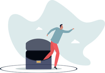 Step out of comfort zone or safe zone,life and employment of people.