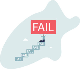 Improve from failure build up stair to success, challenge and ambition to never give up,life and employment of people.