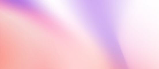 background gradient white, pink and purple color. landscape template, banner and poster.
