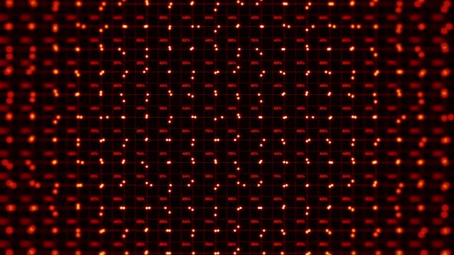 Dynamic Warm Glow Bokeh Animation Loop for Upscale Celebratory Backgrounds and Overlays