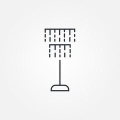 chandelier lamp icon symbol illustration vector eps10 logo template design pattern seamless bright minimal design flat design realistic style simple design modern design