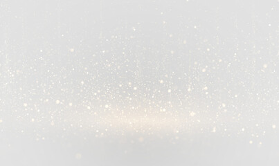 Shimmering gold particles drift over transparent background. PNG overlay adds festive magic, dreamy illumination, and sparkling elegance to Christmas and celebration-themed artwork.