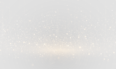 Shimmering gold particles drift over transparent background. PNG overlay adds festive magic, dreamy illumination, and sparkling elegance to Christmas and celebration-themed artwork.