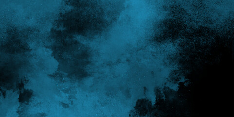 abstract painting soft blue textured on wet white paper. abstract watercolor scraped grungy paper texture, blue sky in grunge style . Beautiful stylist modern blue texture background with smoke.