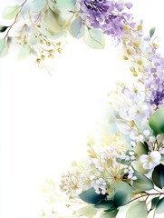 Chic And Elegant Floral Wreath