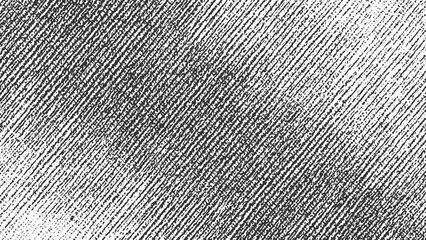 Black and white diagonal textured background with rough lines and speckles abstract