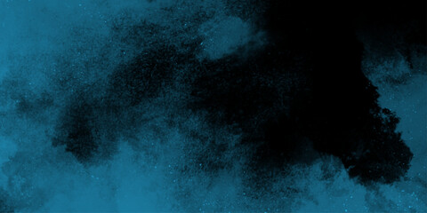 abstract painting soft blue textured on wet white paper. abstract watercolor scraped grungy paper texture, blue sky in grunge style . Beautiful stylist modern blue texture background with smoke.