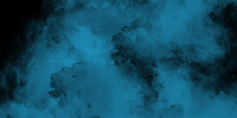 abstract painting soft blue textured on wet white paper. abstract watercolor scraped grungy paper texture, blue sky in grunge style . Beautiful stylist modern blue texture background with smoke.