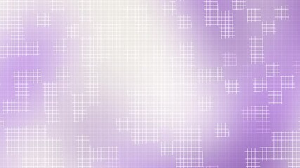 Soft purple and white grid line background with gentle glowing light effect perfect for elegant digital design wedding invitation luxury celebration or futuristic event themes