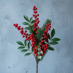 Berry Branch Festive Holiday Decor