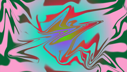 Abstract colorful swirl background with liquid and blended textures