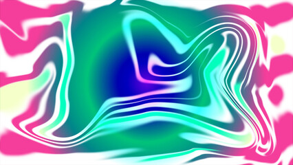 Abstract Colorful Swirls and Gradients Visual Art Background