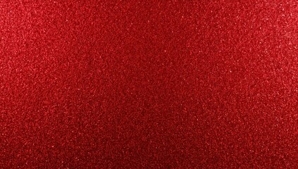 Red metallic rough glitter foil texture background