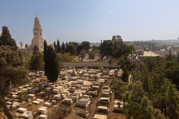 jerusalem, Israel, 2 November 2025,  The Cathedral of Saint James is a 12th-century Armenian church in the Armenian Quarter of Jerusalem, near the quarter's entry Zion Gate.