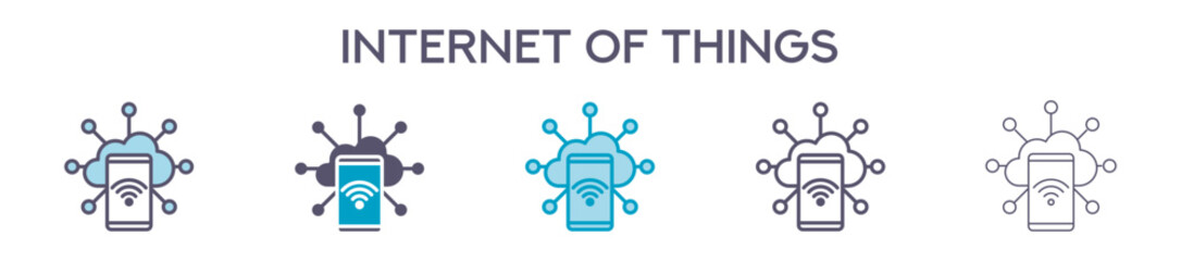 Internet Of Things Element For Design Graphic - Multi Styles