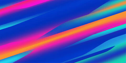 Bright colorful abstract rainbow pattern with motion blur lines design and gradient texture for wallpaper or backdrop illustration