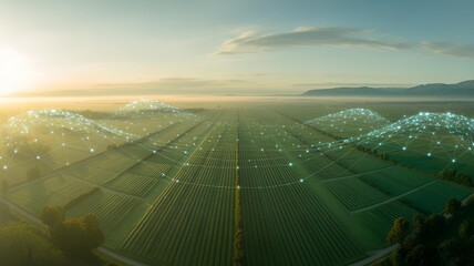 Precision farming system powered by smart artificial intelligence solutions to enhance agricultural productivity and crop yields