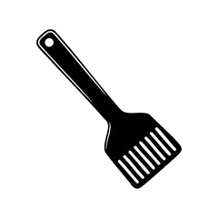 Ice scraper tool for removing frost or ice from car windshields, representing winter car care and maintenance.