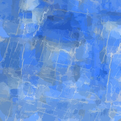 abstract vintage blue color broken texture grunge style geometric wavy lines. ethnic traditional print design. textile decor pattern. scarf, rug, bandana, fabric, clothing, shawl, kerchief