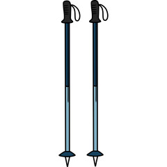 Ski poles