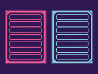 Digital Dashboard Panels Interface