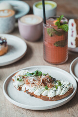 High-Quality Café & Brunch Food Collection – Breakfast Dishes, Sweet Desserts, Artisan Coffee, Pastries, Marshmallows, Healthy Bowls, Latte Art, Modern Culinary Styling for Stock, Marketing and Editor