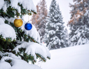 natale albero neve Trentino nevicata feste di natale 