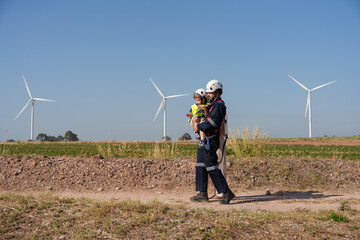 International engineers are investigating the operation of natural energy systems such as wind turbines and electric power.