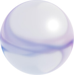 pearl ball sea shell mermaid jewelry	3d rendering

