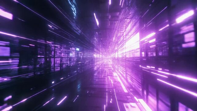 Digital tunnel connecting abstract data and network streams