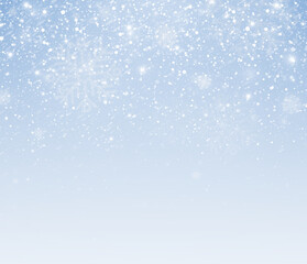 Winter frost and crystal snowflakes. Icy decoration with shimmering light and magical seasonal glow.