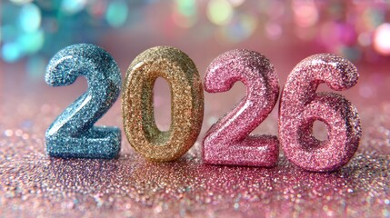 New year 2026 glittering party celebration upcoming future