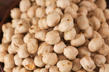 Crispy Fried Salted Chickpeas Xinjiang Style Snack Close-Up