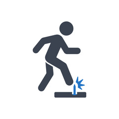 Sharp Object Hazard icon