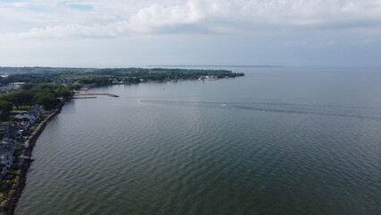Lake Erie Aerial