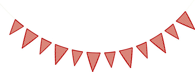 Obraz premium Red Decorative for Birthday