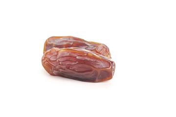 Golden Medjool Dates Dried Fruit UAE Middle Eastern Sweet Natural Healthy Snack White Background