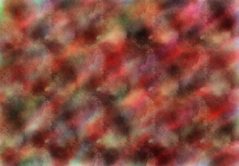 Abstract Autumnal Watercolor Background