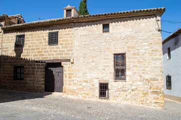 Caser&oacute;n t&iacute;pico de la arquitectura medieval de Baeza