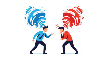 Understanding the dynamics of opposing viewpoints and effective communication strategies in conflict resolution.