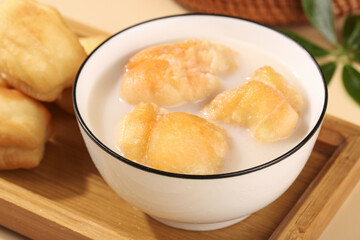 Traditional Asian Dumplings in Clear Broth - Delicious Comfort Food Breakfast Essentials