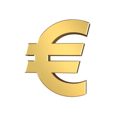 Gold Euro Sign