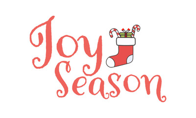Minimal Christmas Typography Quote Background