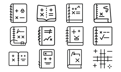 Creative Education and Art Icons Collection – Line Art Set Featuring Music, Theatre, Science, Painting, and Learning Tools for Schools and Online Education Design