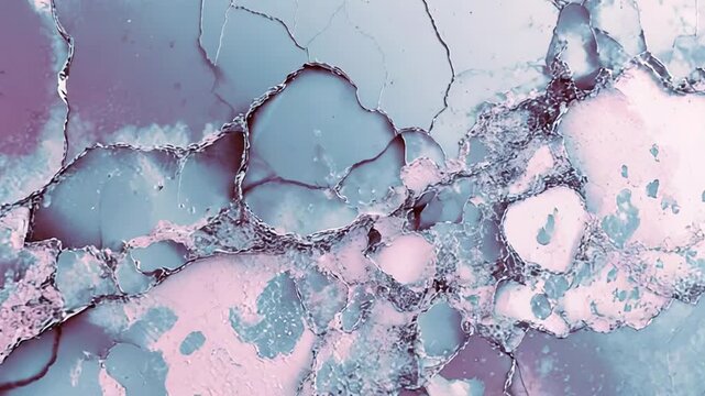 Abstract pastel cracked geode stone texture background