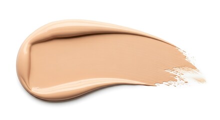 Creamy foundation swatch